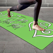 Load image into Gallery viewer, Ti Amo I love you - Exclusive Brand - Pastel Green - Yoga Mat
