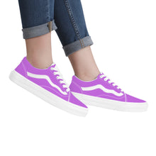 Load image into Gallery viewer, Ti Amo I love you - Exclusive Brand - Lavender - Low Top Flat Sneaker
