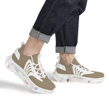 Load image into Gallery viewer, Ti Amo I love you - Exclusive Brand - Beaver - Mens / Womens - Air Max React Sneakers - White Soles
