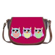 Load image into Gallery viewer, Ti Amo I love you - Exclusive Brand - Lipstick 2 - 3 Owls -  Saddle Bag
