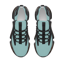 Load image into Gallery viewer, Ti Amo I love you - Exclusive Brand - Shadow Green 2  - Script Double Heart - Air Max React Sneakers - Black Soles
