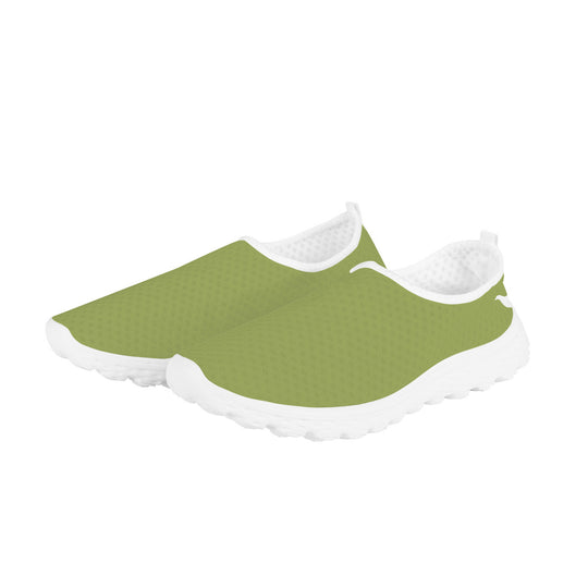 Ti Amo I love you -Exclusive Brand -  Green Smoke - Women's Mesh Running Shoes
