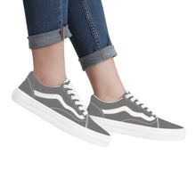 Load image into Gallery viewer, Ti Amo I love you - Exclusive Brand - Concord Gray- Low Top Flat Sneaker
