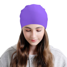 Load image into Gallery viewer, Ti Amo I love you - Exclusive Brand - Heliotrope 3 - Adult Knitted Beanie - Silk
