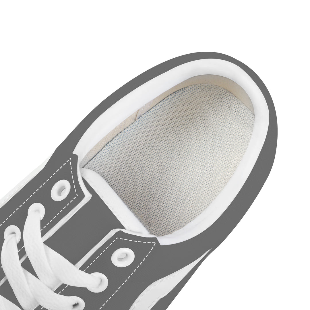 Ti Amo I love you - Exclusive Brand - Dove Gray - Low Top Flat Sneaker