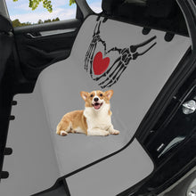 Load image into Gallery viewer, Ti Amo I love you - Exclusive Brand - Silver Chalice - Skeleton Hands with Heart - Pet Seat Covers
