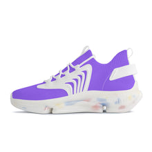 Load image into Gallery viewer, Ti Amo I love you - Exclusive Brand - Heliotrope 3 - Mens / Womens - Air Max React Sneakers - White Soles
