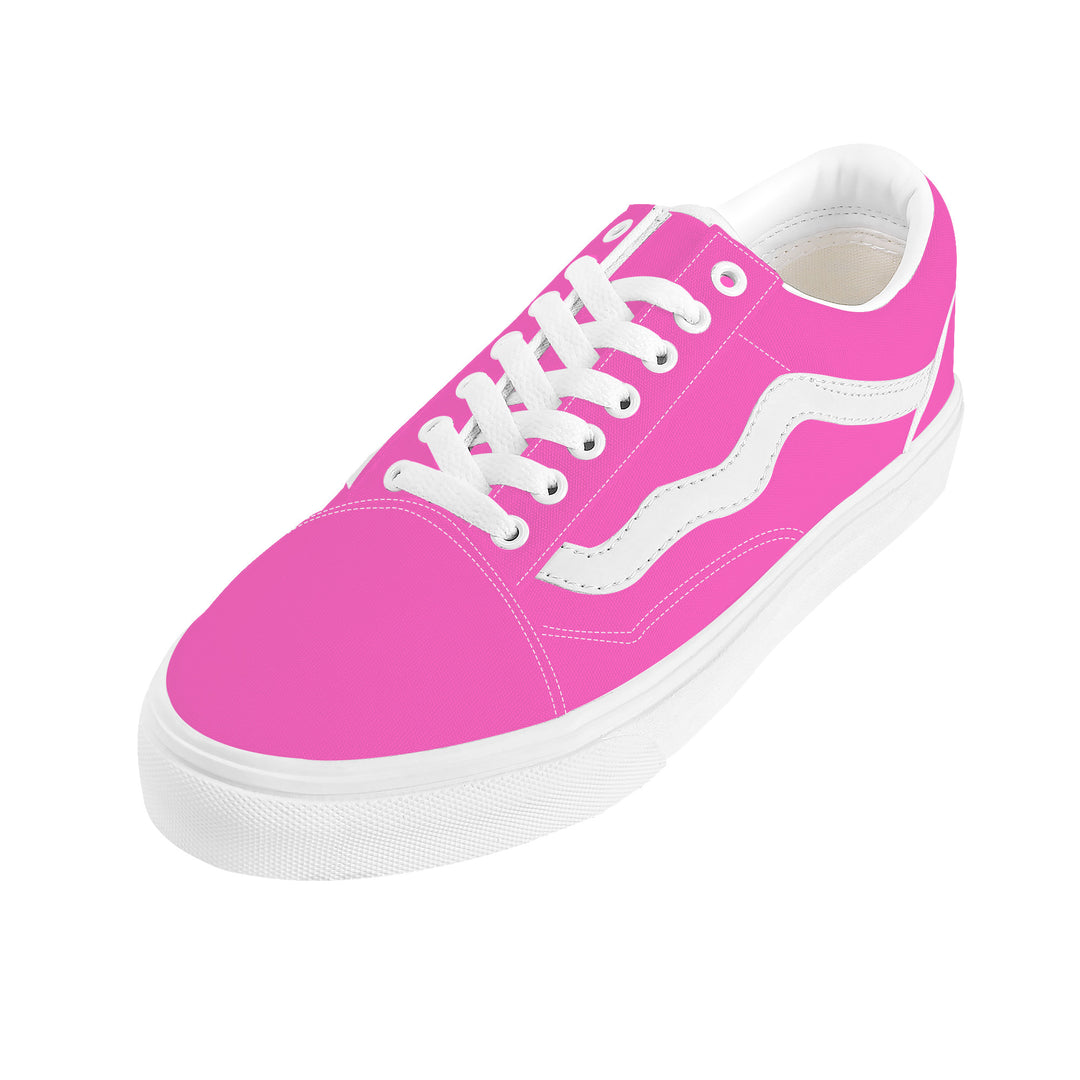 Ti Amo I love you - Exclusive Brand - Hot Pink - Low Top Flat Sneaker