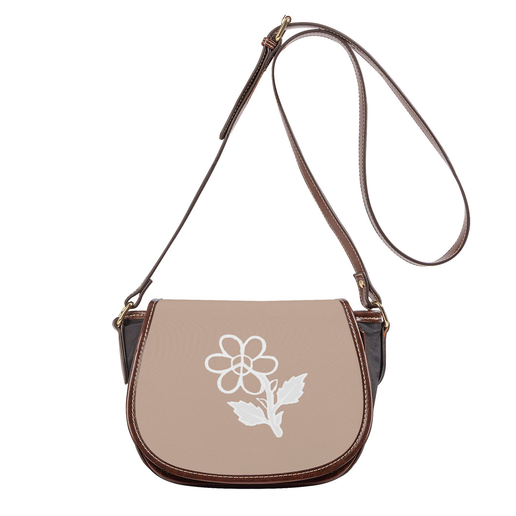 Ti Amo I love you - Exclusive Brand - Rodeo Dust 2 - White Daisy - Saddle Bag