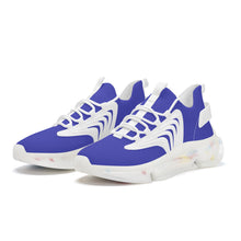 Load image into Gallery viewer, Ti Amo I love you - Exclusive Brand - Bright Blue - Mens / Womens - Air Max React Sneakers - White Soles
