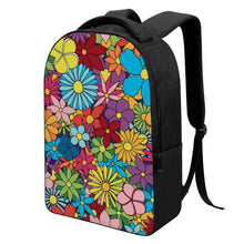 Load image into Gallery viewer, Ti Amo I love you - Exclusive Brand - Colorful Flowers - Laptop Backpack
