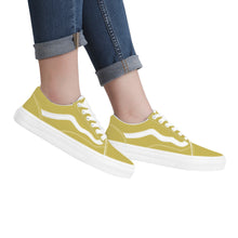 Load image into Gallery viewer, Ti Amo I love you - Exclusive Brand - Ginger Brown - Low Top Flat Sneaker
