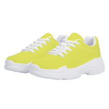 Load image into Gallery viewer, Ti Amo I love you - Exclusive Brand - Sandy Yellow - Angry Fish - Chunky Sneakers - White Soles
