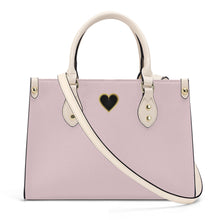 Load image into Gallery viewer, Ti Amo I love you - Exclusive Brand - Light Pink - Luxury Womens PU Tote Bag - Cream Straps
