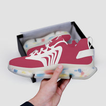 Load image into Gallery viewer, Ti Amo I love you - Exclusive Brand - Viva Magenta - Mens / Womens - Air Max React Sneakers - White Soles
