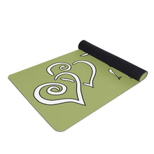 Load image into Gallery viewer, Ti Amo I love you - Exclusive Brand - Green Smoke - Yoga Mat
