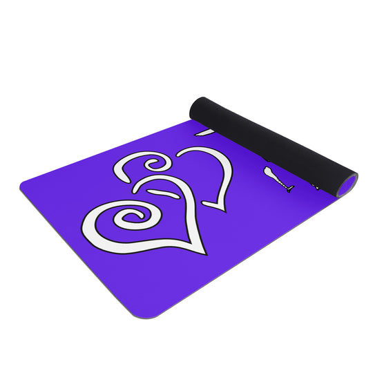 Ti Amo I love you - Exclusive Brand - Dark Purple - Yoga Mat