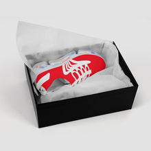 Load image into Gallery viewer, Ti Amo I love you - Exclusive Brand - Ferrari Red  - Mens / Womens - Air Max React Sneakers - White Soles
