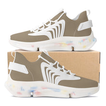 Load image into Gallery viewer, Ti Amo I love you - Exclusive Brand - Beaver - Mens / Womens - Air Max React Sneakers - White Soles
