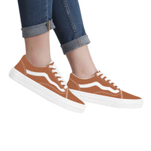 Load image into Gallery viewer, Ti Amo I love you - Exclusive Brand - Earth Brown - Low Top Flat Sneaker
