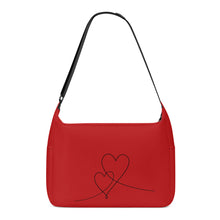 Load image into Gallery viewer, Ti Amo I love you - Exclusive Brand - Chili Pepper - Double Script Heart - Journey Computer Shoulder Bag
