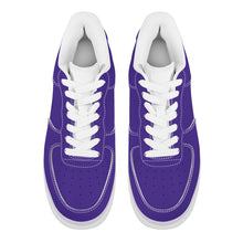 Load image into Gallery viewer, Ti Amo I love you - Exclusive Brand - Purple Monster - Skelton Hands with Heart - Transparent Low Top Air Force Leather Shoes
