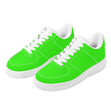 Load image into Gallery viewer, Ti Amo I love you - Exclusive Brand - Florescent Green - Skeleton Hands with Heart - Low Top Unisex Sneakers
