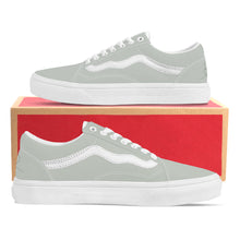 Load image into Gallery viewer, Ti Amo I love you - Exclusive Brand - Pastel Grey - Low Top Flat Sneaker
