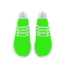 Load image into Gallery viewer, Ti Amo I love you - Exclusive Brand - Florescent Green - White Lettering - Mens / Womens - Flex Control Sneakers- White Soles
