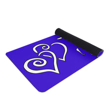 Load image into Gallery viewer, Ti Amo I love you - Exclusive Brand - Violet Blue - Yoga Mat
