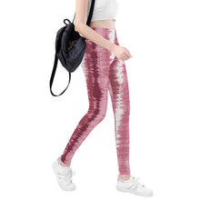 Load image into Gallery viewer, Ti Amo I love you - Exclusive Brand - Viola 2 Tie-Dye - Yoga Leggings
