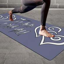 Load image into Gallery viewer, Ti Amo I love you - Exclusive Brand - Jet Grey - Yoga Mat
