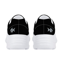 Load image into Gallery viewer, Ti Amo I love you - Exclusive Brand - Black - Angry Fish - Chunky Sneakers - White Soles
