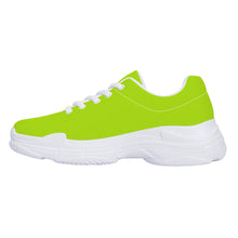 Load image into Gallery viewer, Ti Amo I love you - Exclusive Brand - Yellowish Green - Angry Fish - Chunky Sneakers - White Soles
