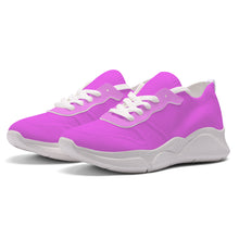 Load image into Gallery viewer, Ti Amo I love you - Exclusive Brand - Deep Lavender Magenta -  Women&#39;s Mesh Gymnastics Chunky Sneakers
