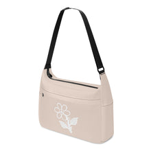 Load image into Gallery viewer, Ti Amo I love you - Exclusive Brand - Bone - White Daisy -  Journey Computer Shoulder Bag
