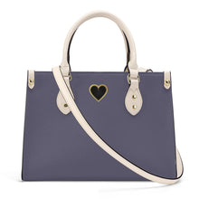 Load image into Gallery viewer, Ti Amo I love you - Exclusive Brand -Dolphin - Luxury Womens PU Tote Bag - Cream Straps
