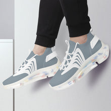 Load image into Gallery viewer, Ti Amo I love you - Exclusive Brand - Regent Grey - Mens / Womens - Air Max React Sneakers - White Soles
