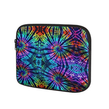 Load image into Gallery viewer, Ti Amo I love you - Exclusive Brand - Rainbiw Tie-Dye - Ipad Sleeve
