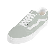 Load image into Gallery viewer, Ti Amo I love you - Exclusive Brand - Pastel Grey - Low Top Flat Sneaker
