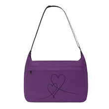 Load image into Gallery viewer, Ti Amo I love you - Exclusive Brand - Bossanova 2  - Double Script Heart - Journey Computer Shoulder Bag
