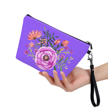 Load image into Gallery viewer, Ti Amo I love you - Exclusive Brand - Heliotrope 3 - Floral - Sling Cosmetic Bag
