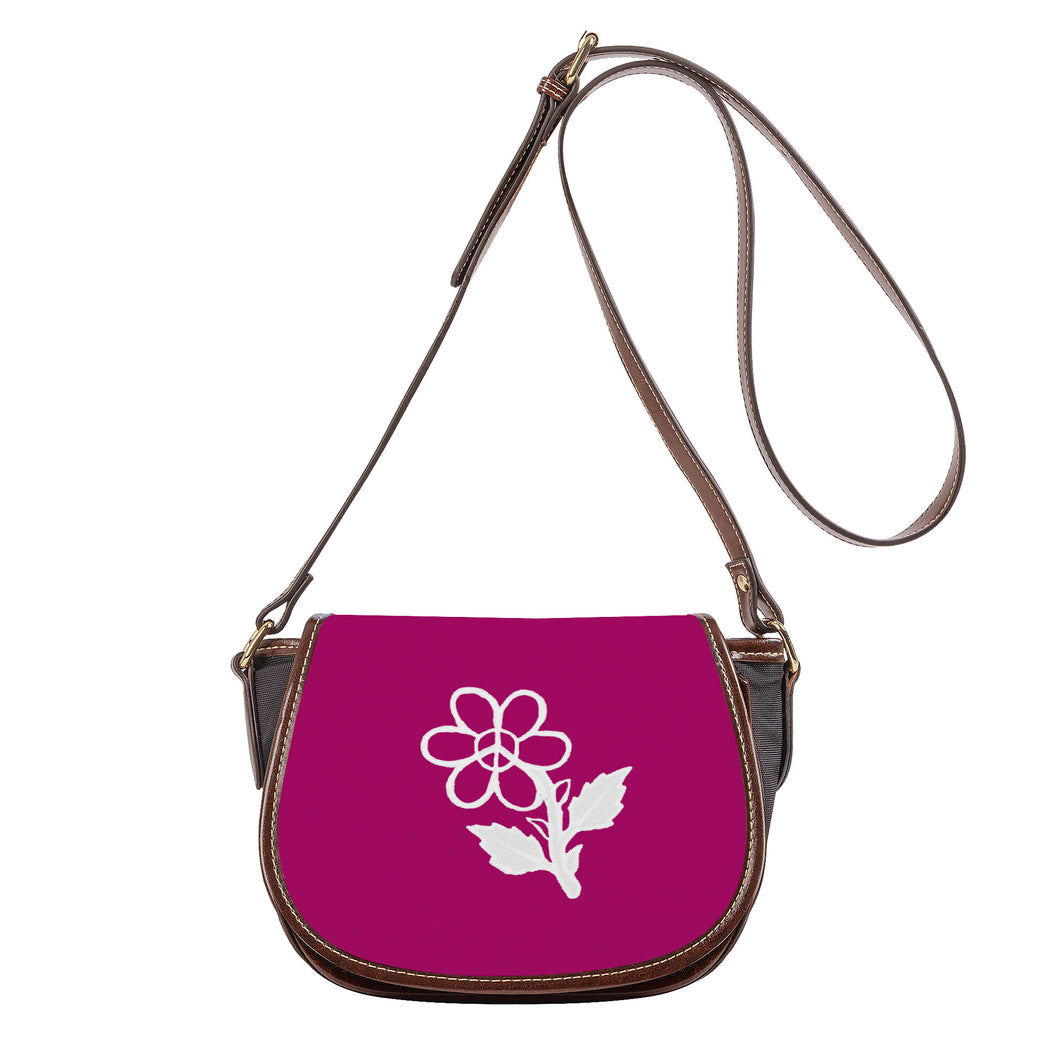 Ti Amo I love you - Exclusive Brand  - Lipstick - White Daisy - Saddle Bag