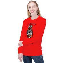 Load image into Gallery viewer, Ti Amo I love you - Exclusive Brand - Red - Mama Skeleton - CREEP IT REAL -Women&#39;s Sweatshirt
