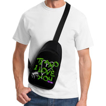 Load image into Gallery viewer, Ti Amo I love you - Exclusive Brand - Hip Hop Logo - Chest Bag
