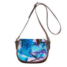 Load image into Gallery viewer, Ti Amo I love you - Exclusive Brand - Abstract - Saddle Bag
