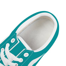 Load image into Gallery viewer, Ti Amo I love you - Exclusive Brand - Persian Green - Low Top Flat Sneaker
