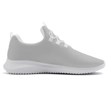 Load image into Gallery viewer, Ti Amo I love you - Exclusive Brand - Silver - Double Black Heart - Women&#39;s New Lace Up Front Running Shoes
