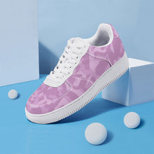 Load image into Gallery viewer, Ti Amo I love you - Exclusive Brand - Lilac 2 &amp; Melanie Camouflage - Low Top Unisex Sneakers
