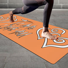 Load image into Gallery viewer, Ti Amo I love you - Exclusive Brand - Coral - Yoga Mat
